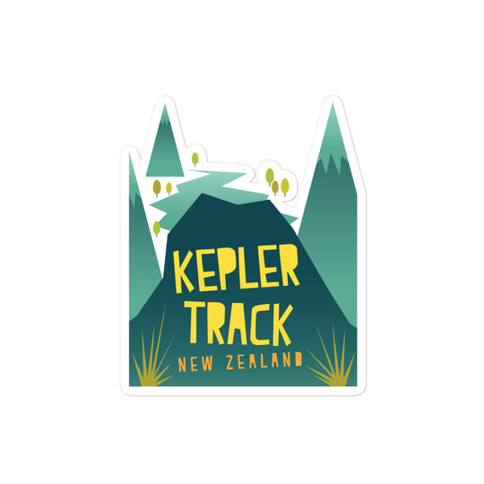 Kepler Track - New Zealand Bubble-free stickers