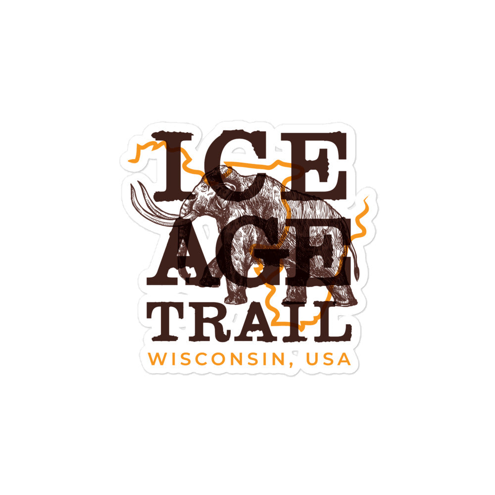 Ice Age Trail - Wisconsin, USA Bubble-free stickers