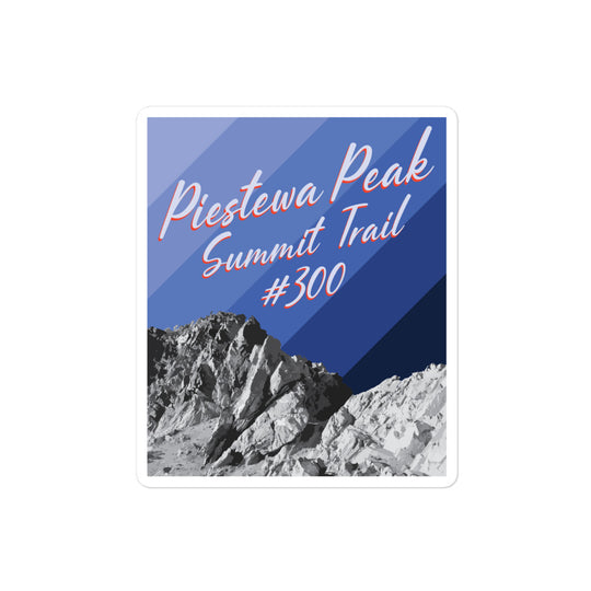 Piestewa Peak Summit Trail #300 Bubble-free stickers