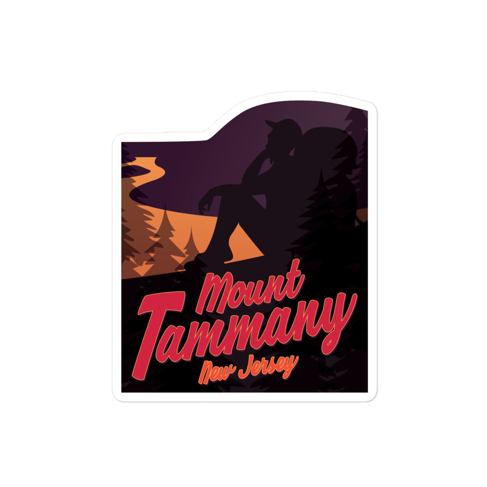 Mount Tammany - New Jersey Bubble-free stickers