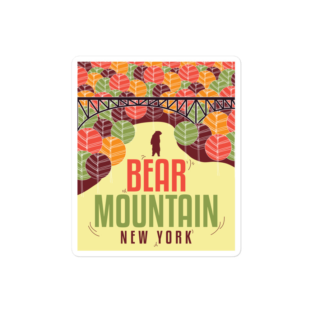 Bear Mountain - New York Bubble-free stickers