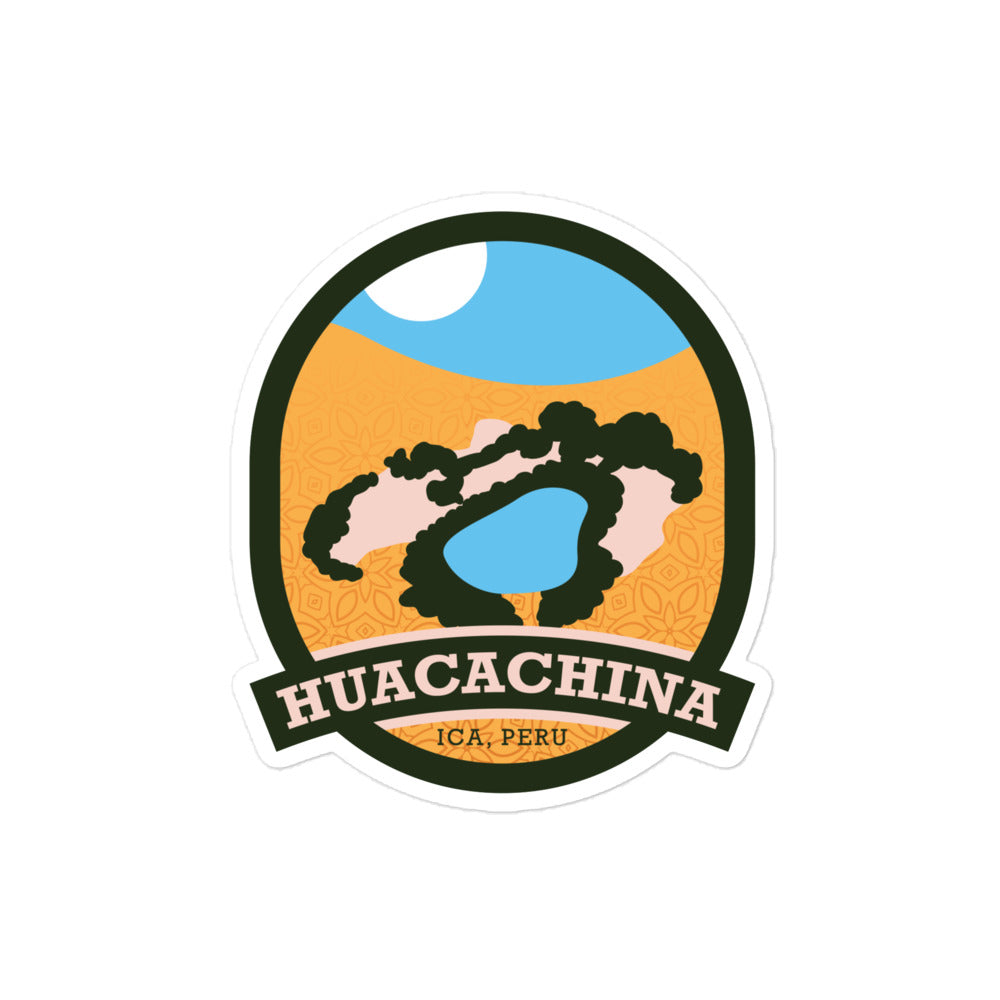 Huacachina – Ica, Peru Bubble-free stickers