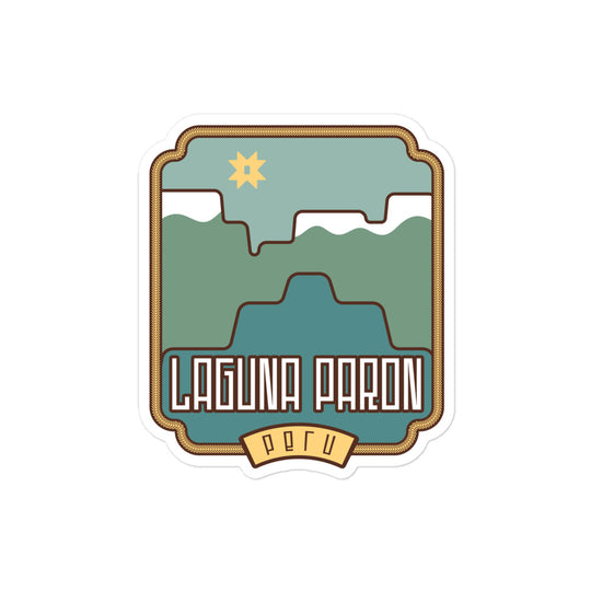 Laguna Paron – Peru Bubble-free stickers