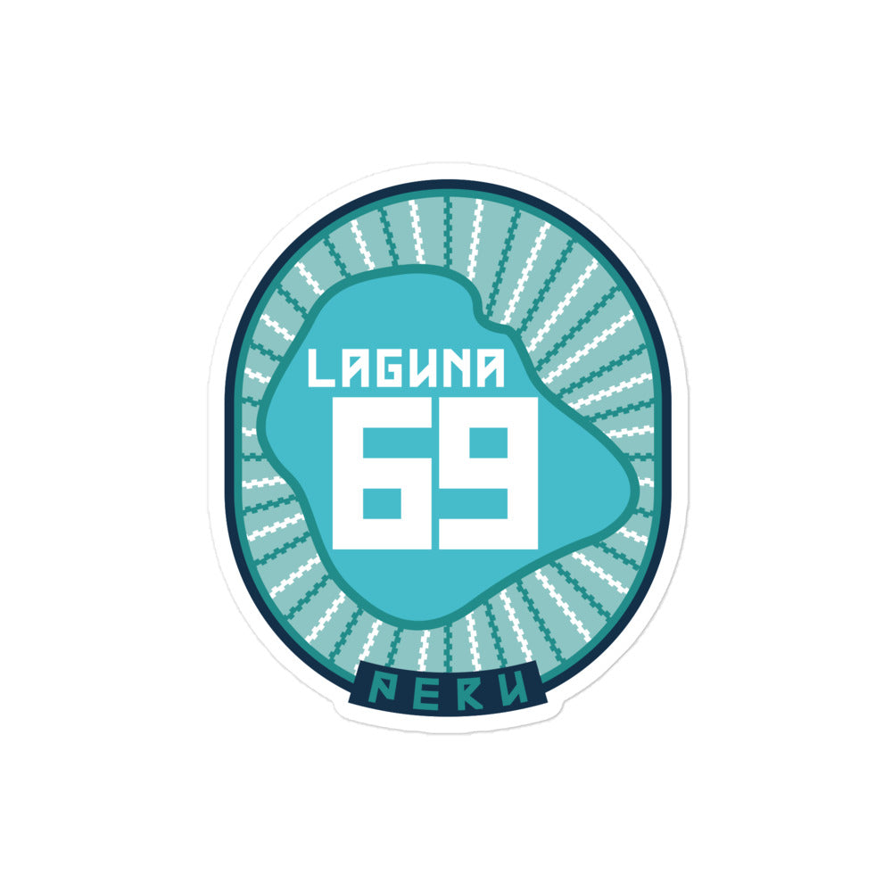 Laguna 69 – Peru Bubble-free stickers