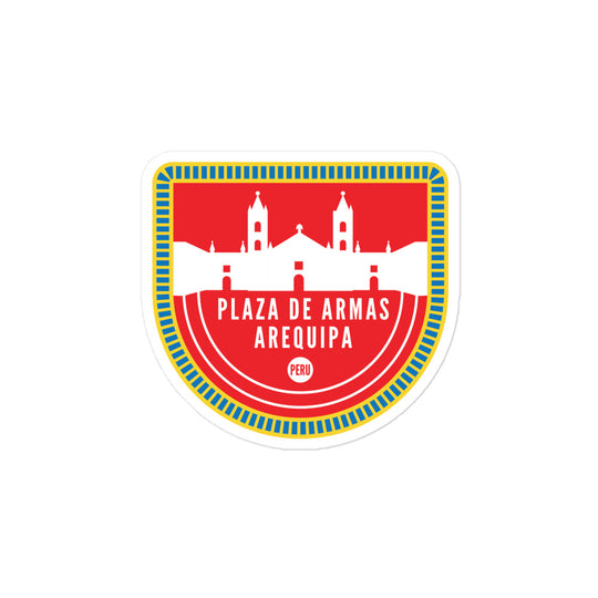 Plaza de Armas Arequipa – Peru Bubble-free stickers