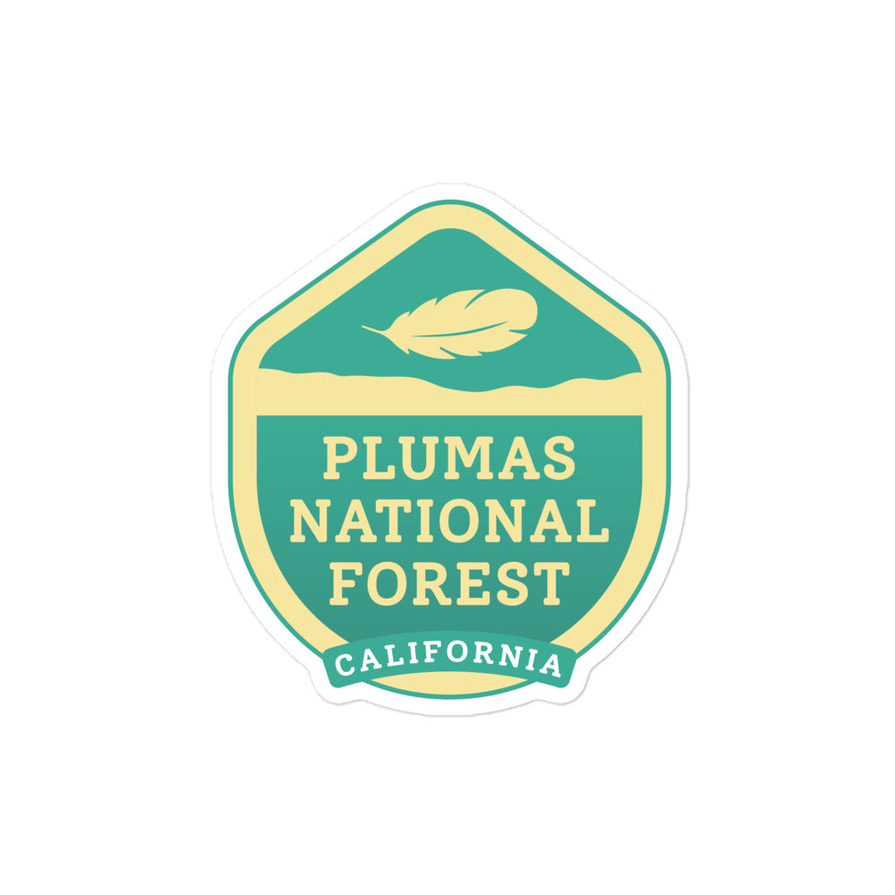 Plumas National Forest – California Bubble-free stickers