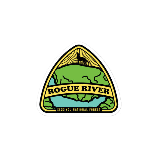 Rogue River-Siskiyou National Forest Bubble-free stickers