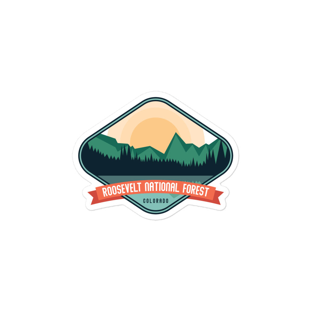 Roosevelt National Forest – Colorado Bubble-free stickers