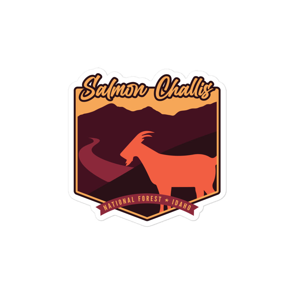 Salmon-Challis National Forest – Idaho Bubble-free stickers