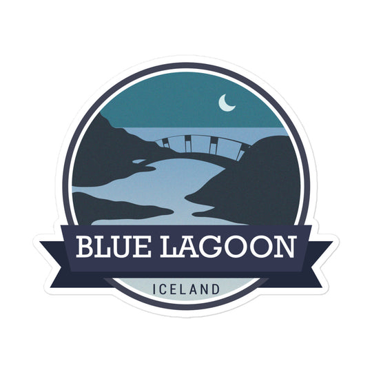 Blue Lagoon sticker