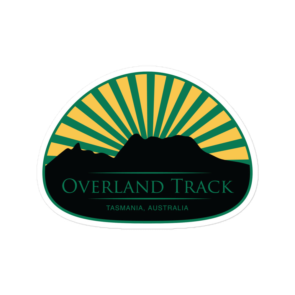 Overland Track - Tasmanian, Australia Bubble-free stickers