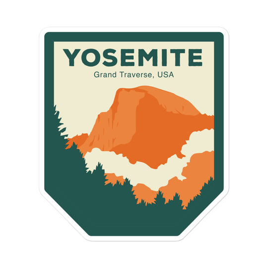 Yosemite Grand Traverse - USA Bubble-free stickers