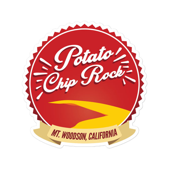 Potato Chip Rock - Mt Woodson, California Bubble-free stickers