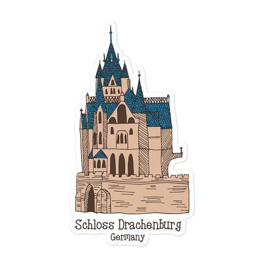 Schloss Drachenburg - Germany Bubble-free stickers