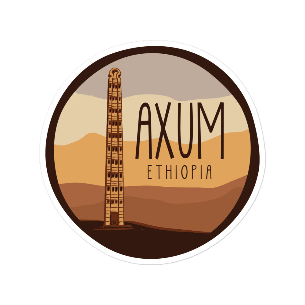 Axum - Ethiopia Bubble-free stickers