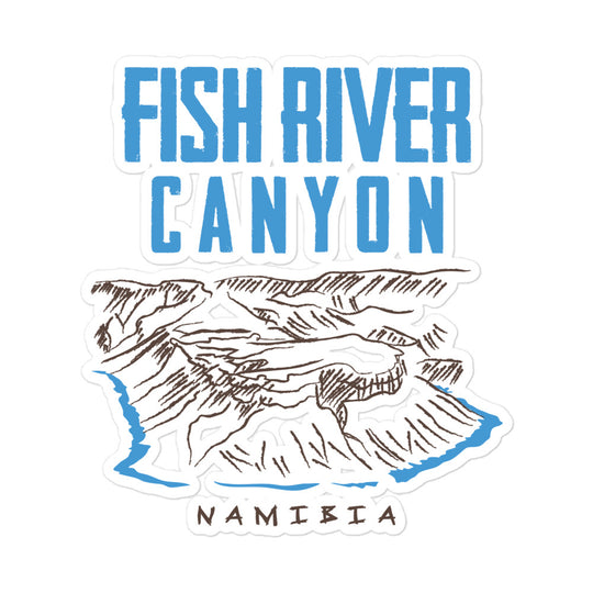 Fish River Canyon - Namibia Bubble-free stickers