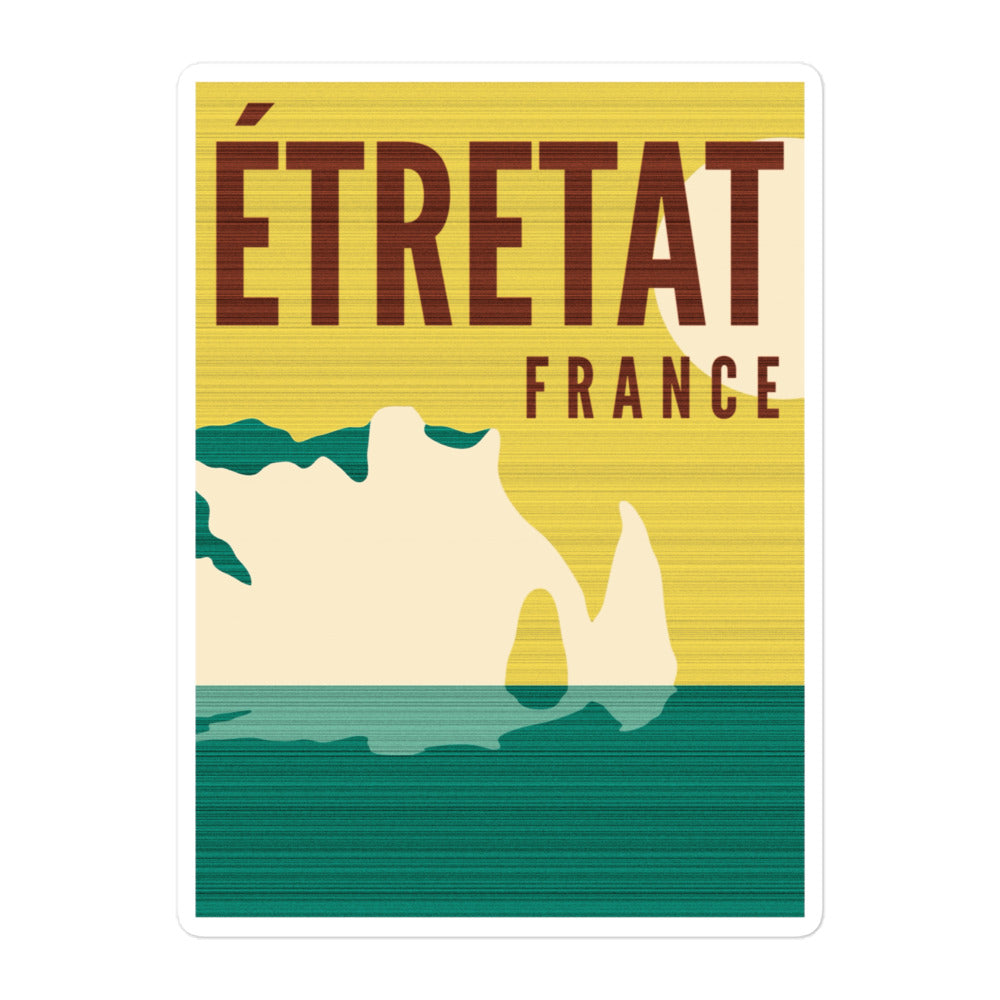 Etretat - France Bubble-free stickers