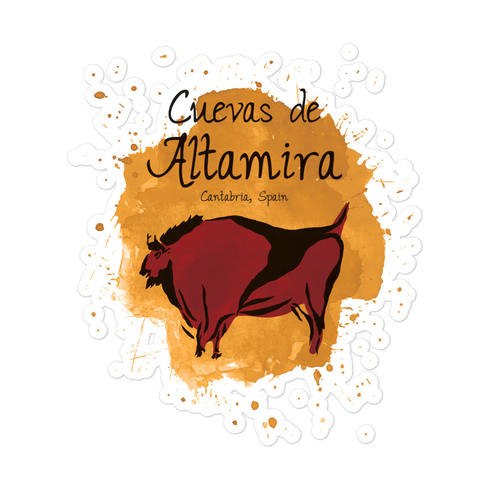 Cuevas de Altamira - Cantabria, Spain Bubble-free stickers