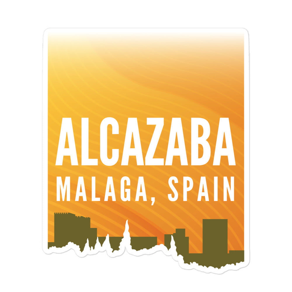 Alcazaba – Malaga, Spain Bubble-free stickers