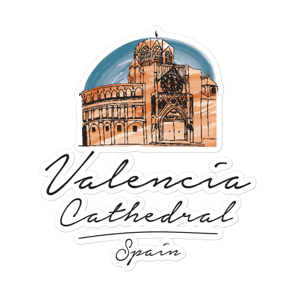 Valencia Cathedral – Spain Bubble-free stickers