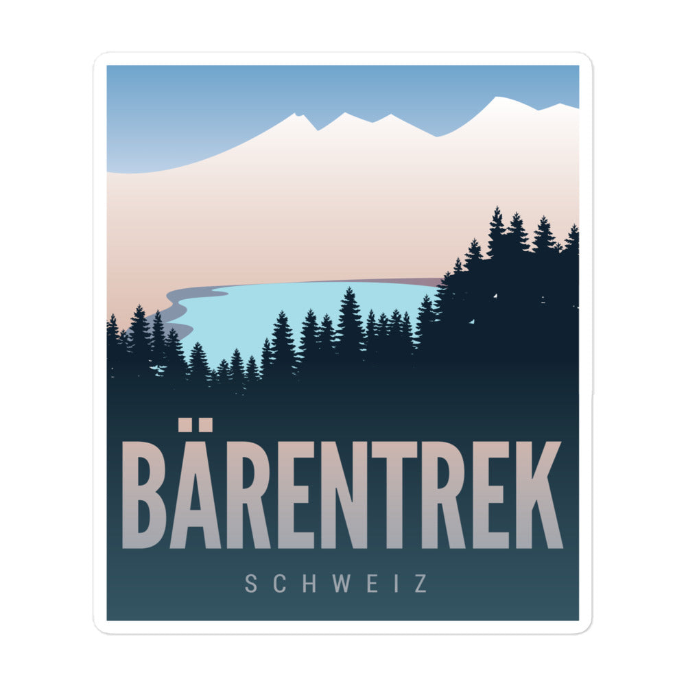 Bärentrek - SwissBubble-free stickers