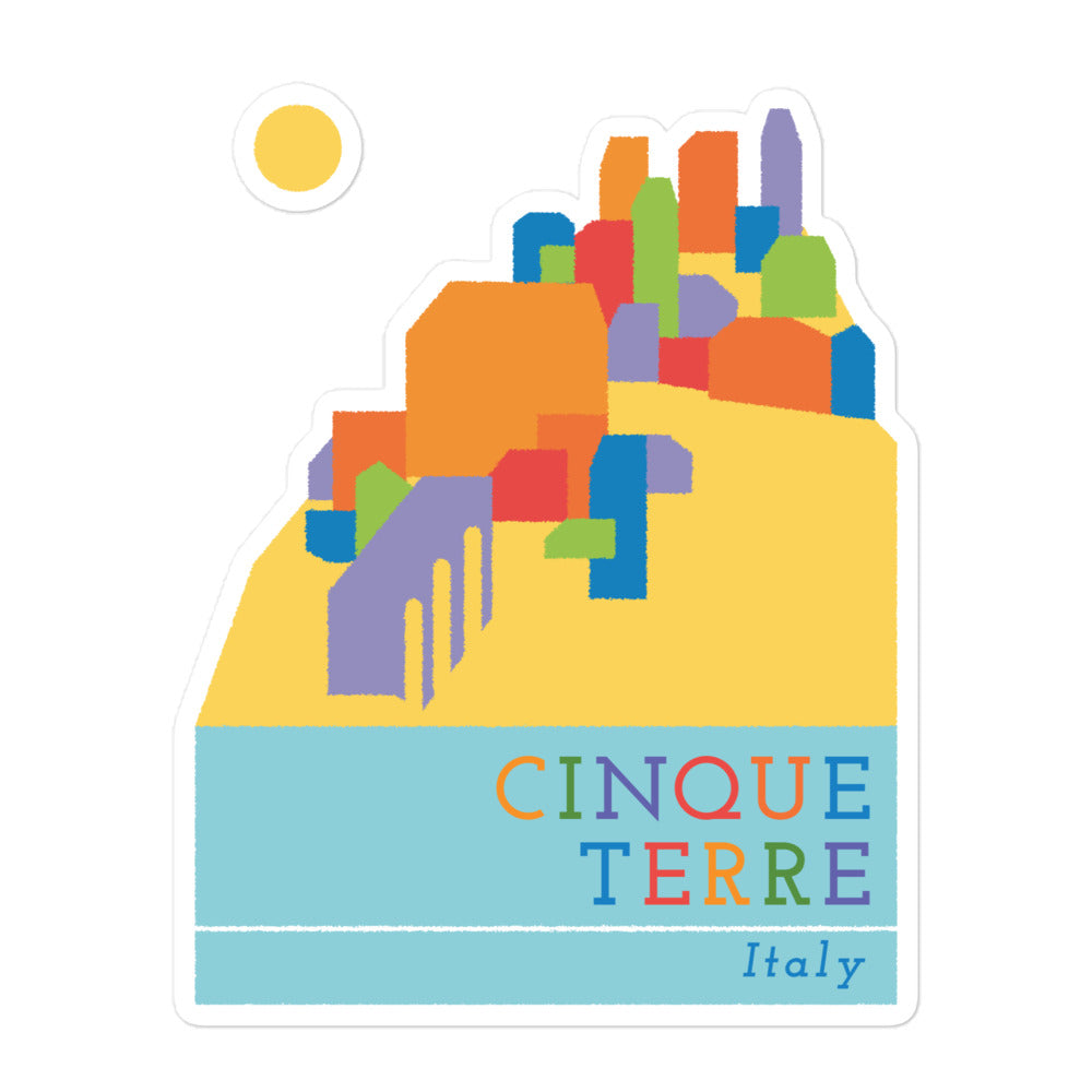 Cinque Terre – Italy Bubble-free stickers