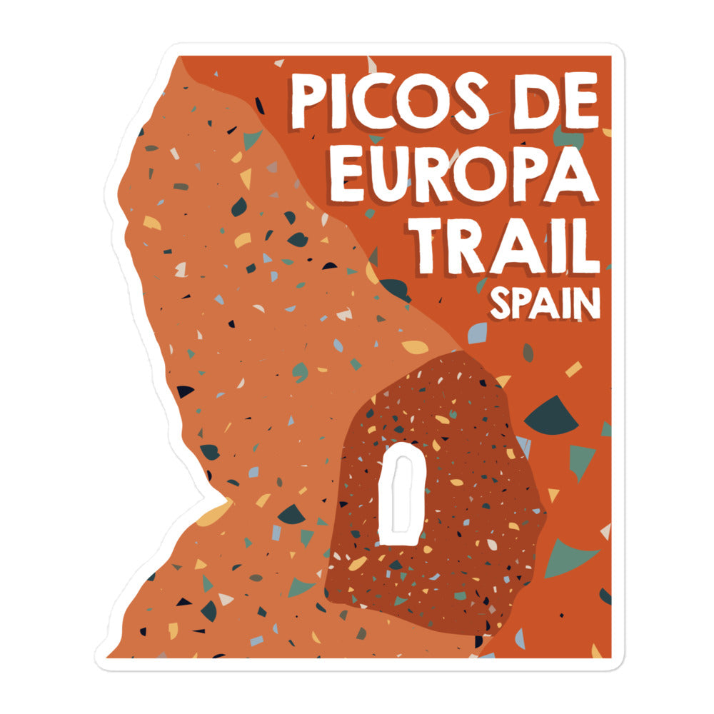 Picos de Europa Trail – Spain Bubble-free stickers