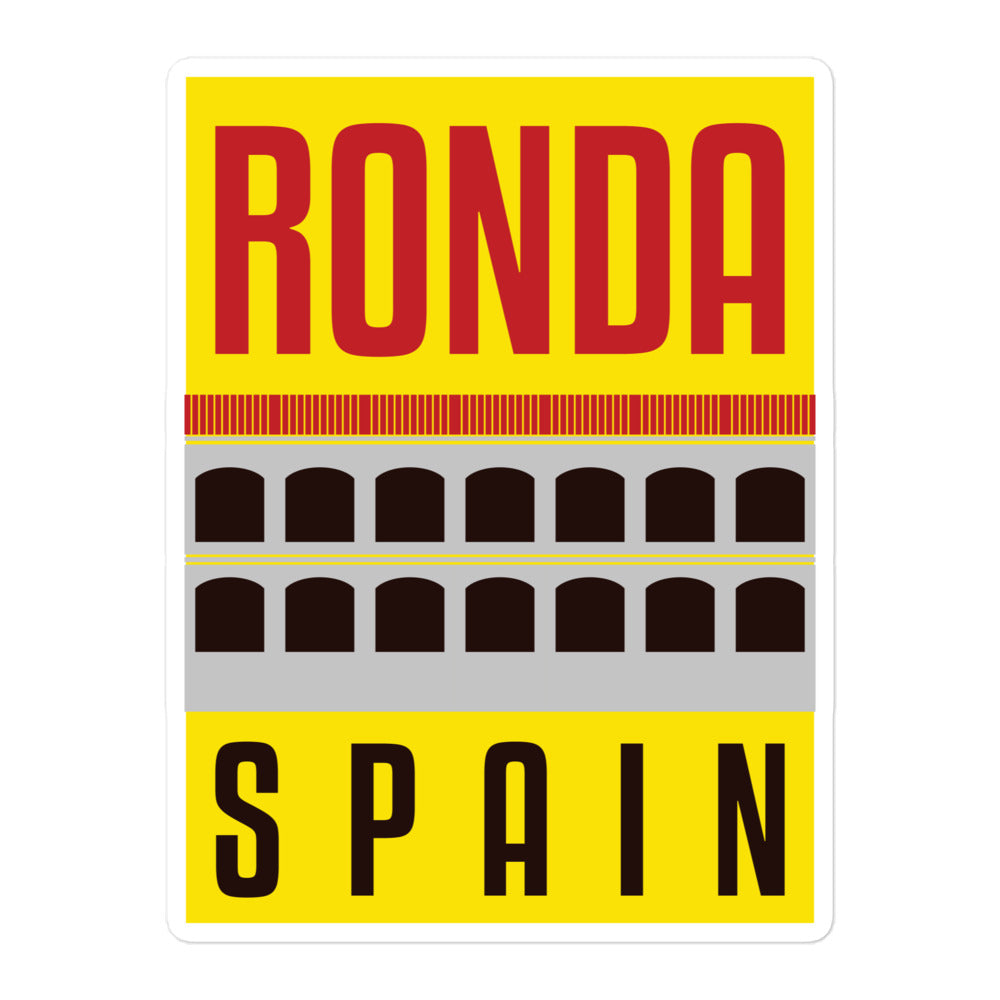 Ronda - Spain Bubble-free stickers