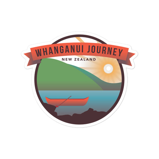 Whanganui Journey - New Zealand Bubble-free stickers