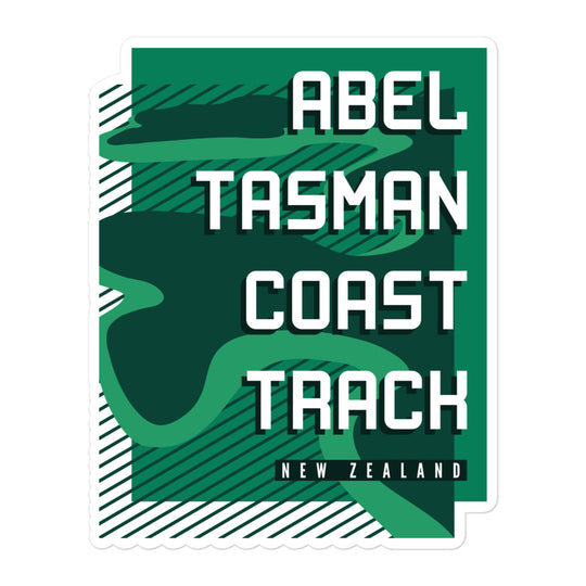 Abel Tasman Coast Track - New Zealand Bubble-free stickers