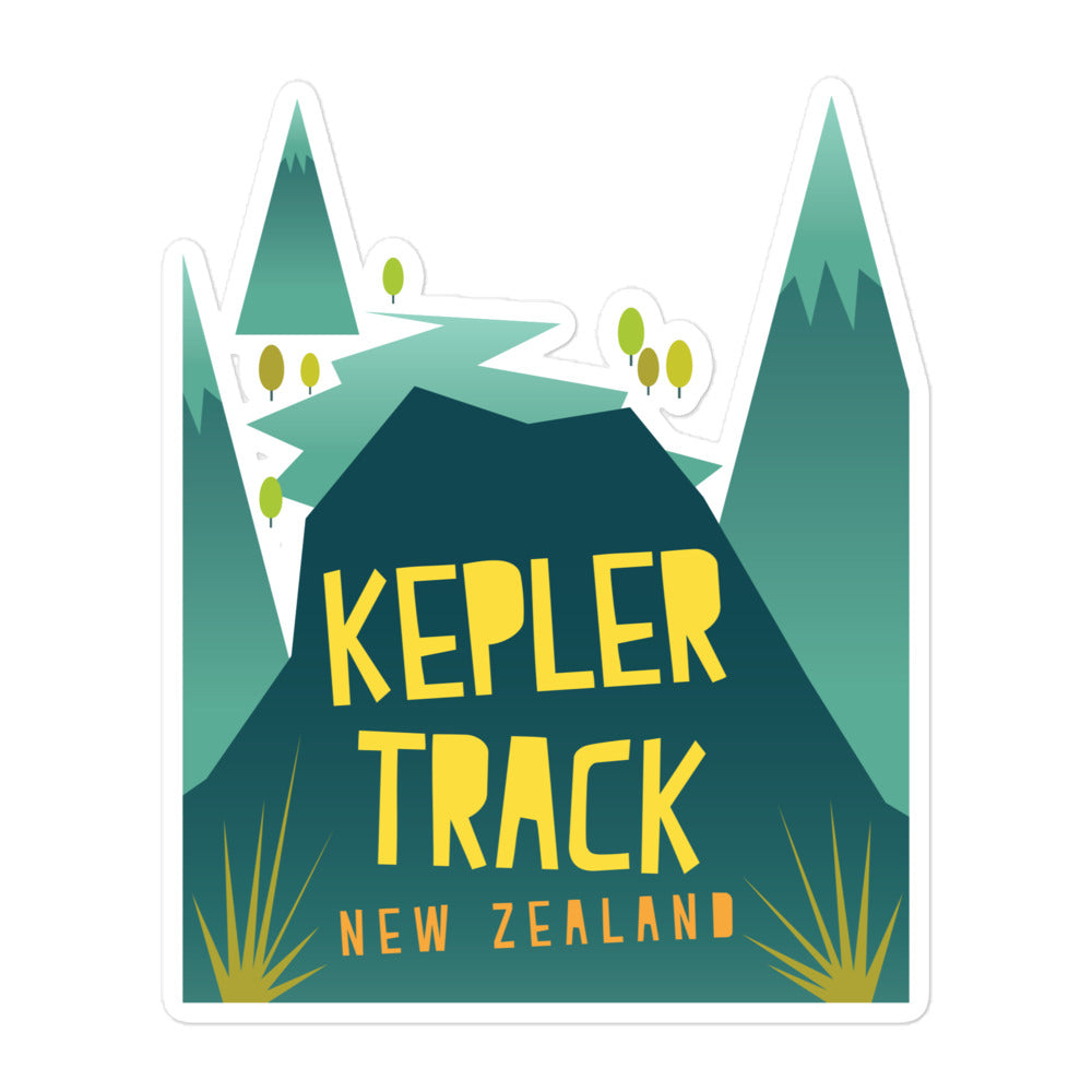 Kepler Track - New Zealand Bubble-free stickers