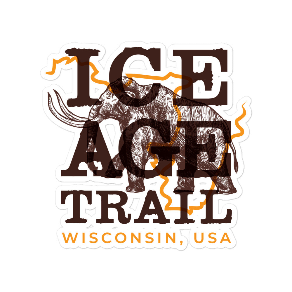 Ice Age Trail - Wisconsin, USA Bubble-free stickers