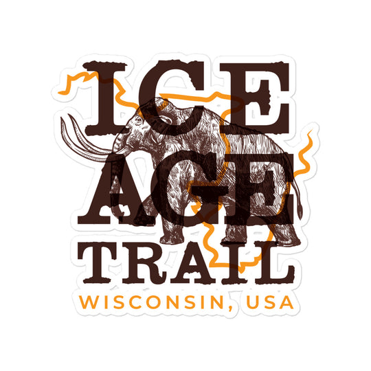 Ice Age Trail - Wisconsin, USA Bubble-free stickers