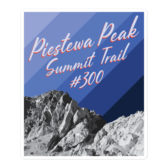 Piestewa Peak Summit Trail #300 Bubble-free stickers