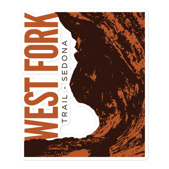 West Fork Trail - Sedona Bubble-free stickers