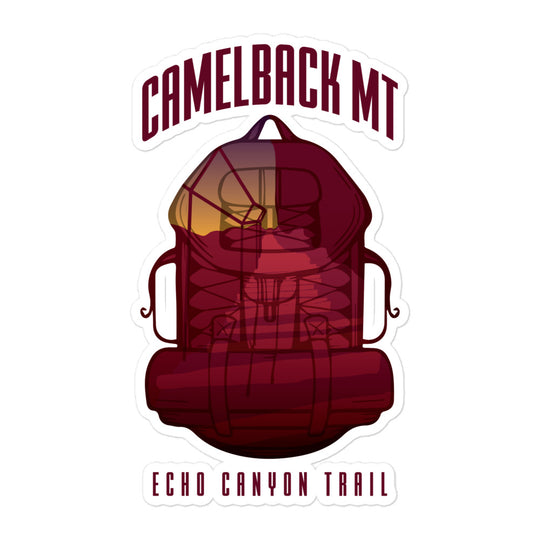 Camelback Mountain - Echo Canyon Trail Bubble-free stickers