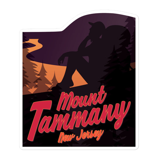 Mount Tammany - New Jersey Bubble-free stickers