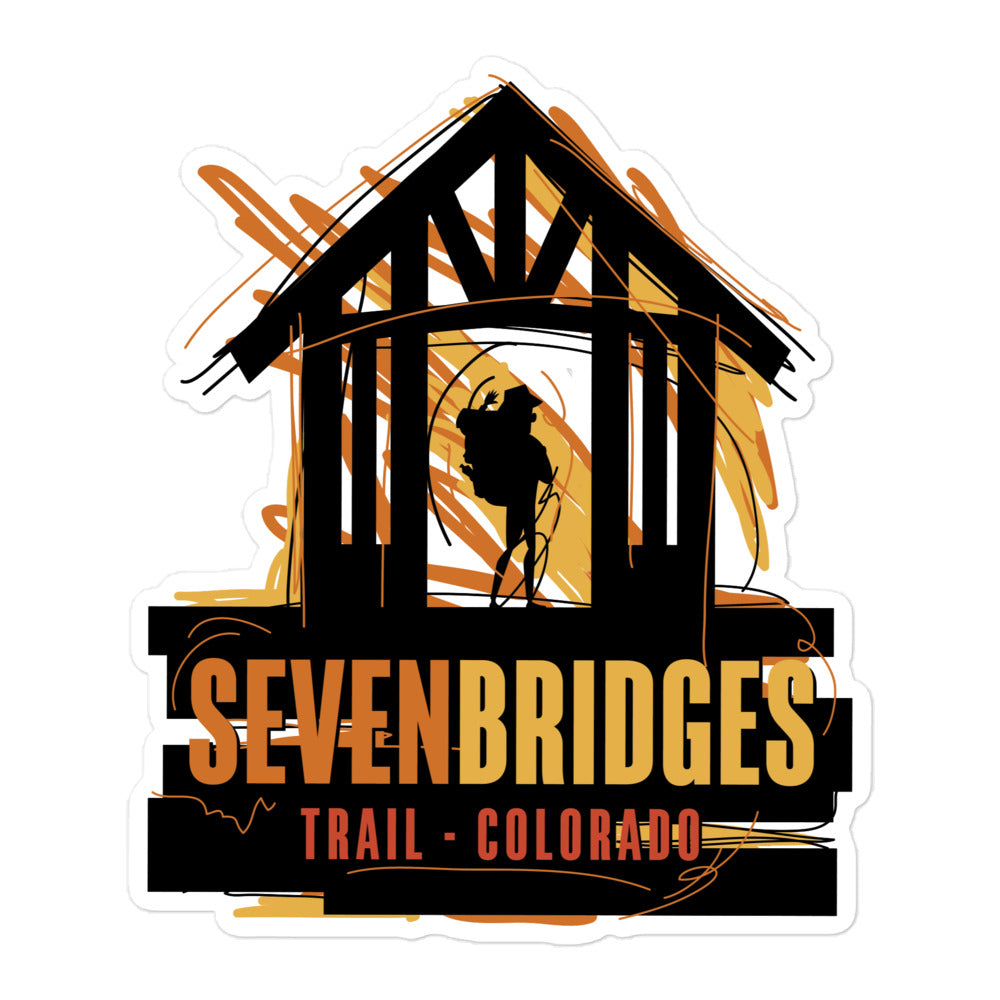 Seven Bridges Trail – Wisconsin Bubble-free stickers