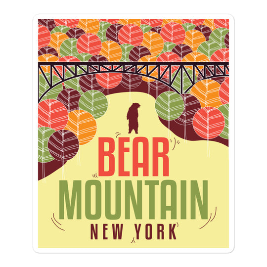 Bear Mountain - New York Bubble-free stickers