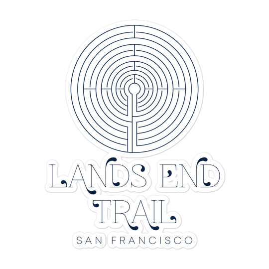 Lands End Trail - San Francisco Bubble-free stickers