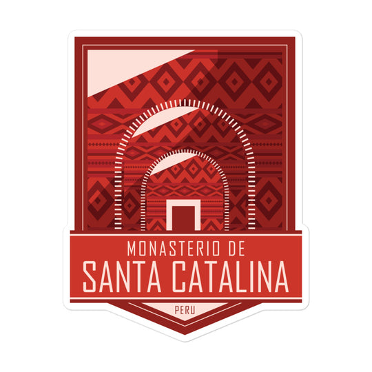 Monasterio de Santa Catalina – Peru Bubble-free stickers