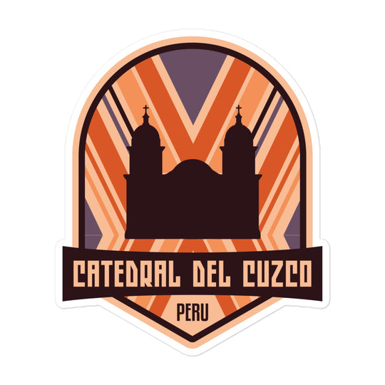 Catedral del Cuzco – Peru Bubble-free stickers