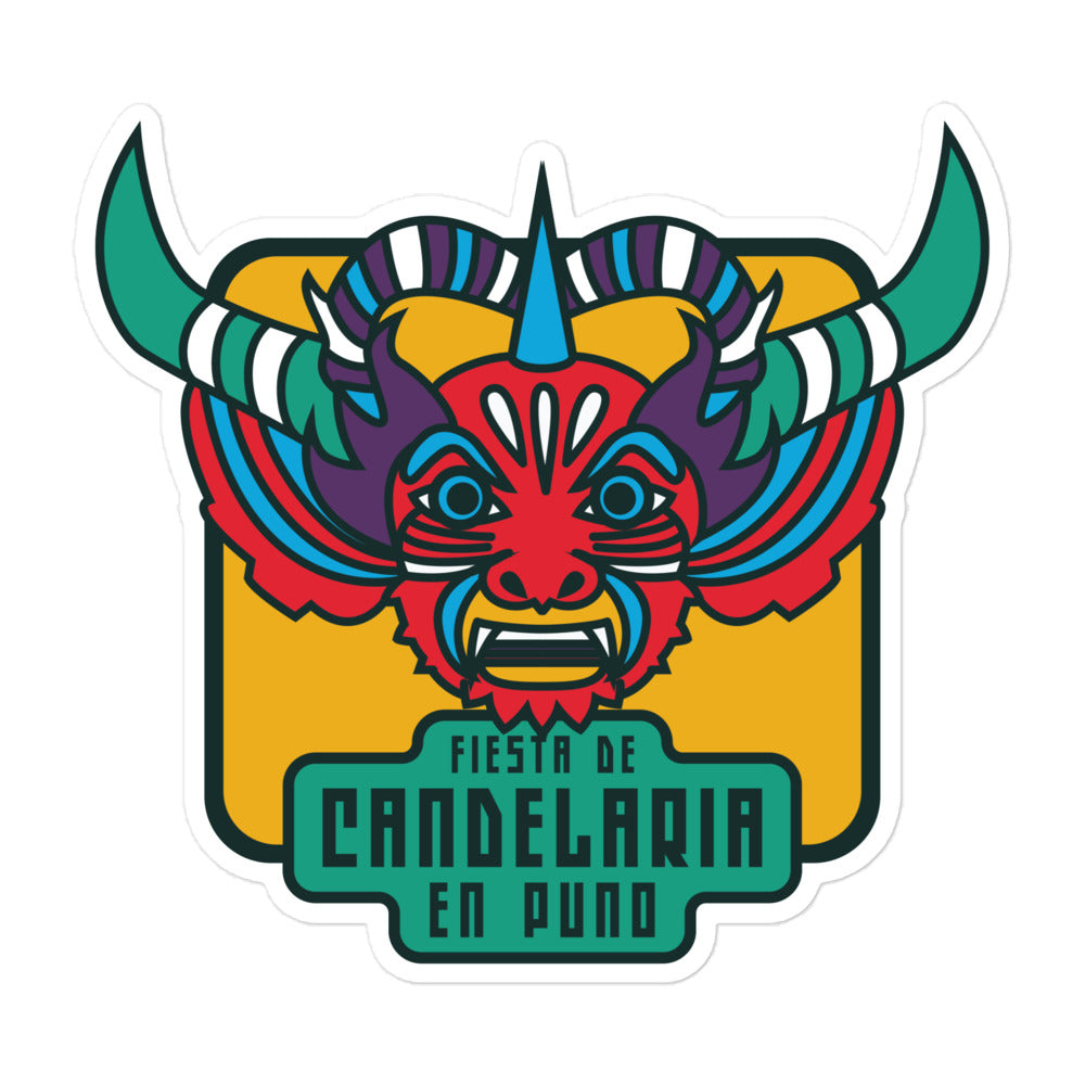 Fiesta de candelaria en puno – Peru Bubble-free stickers