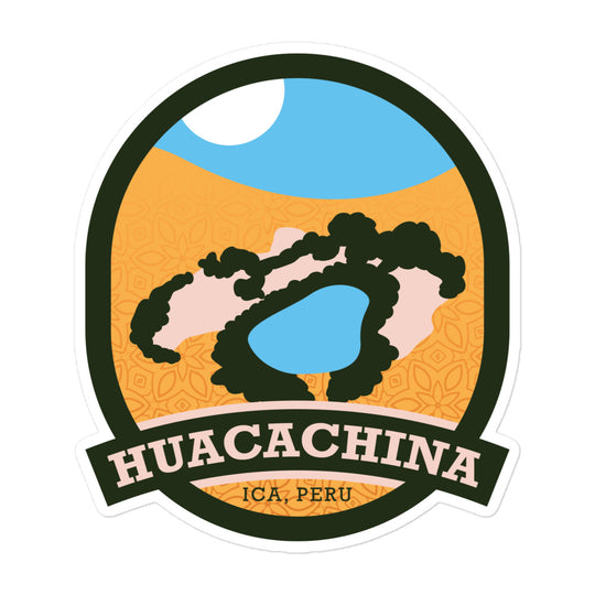 Huacachina – Ica, Peru Bubble-free stickers