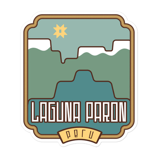 Laguna Paron – Peru Bubble-free stickers