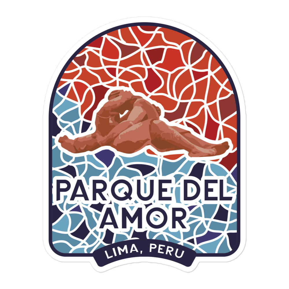 Parque del Amor – Lima, Peru Bubble-free stickers