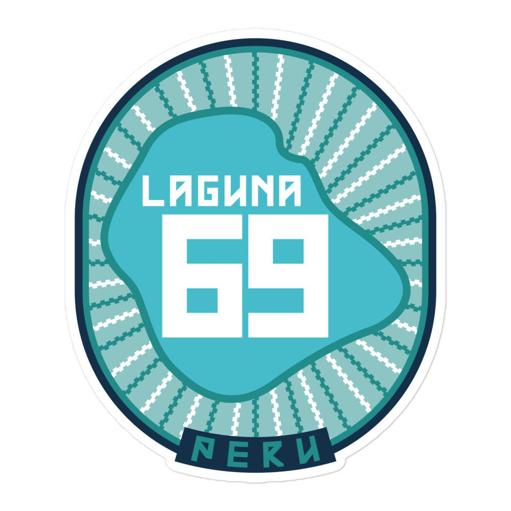 Laguna 69 – Peru Bubble-free stickers