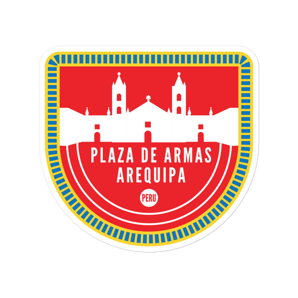 Plaza de Armas Arequipa – Peru Bubble-free stickers