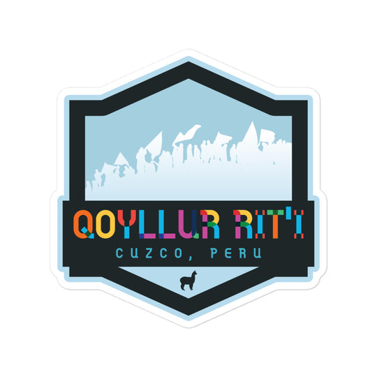 Qoyllur Rit&#39;i – Cuzco, Peru Bubble-free stickers