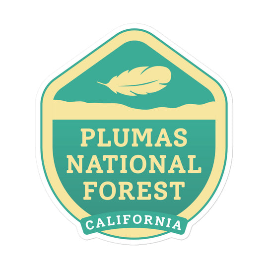 Plumas National Forest – California Bubble-free stickers